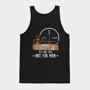 Sniper Shirt Shooting Gunner Hunting Deer longrange Tank Top